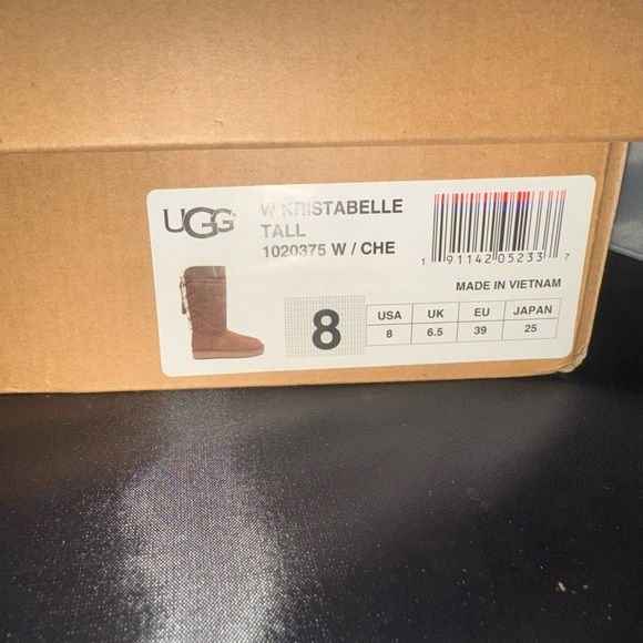 New UGG Kristabelle Tall boots - Corset lace up size 8
Chestnut - Picture 11 of 11